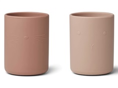 Liewood rose mix silicone cup Ethan (2-pack)